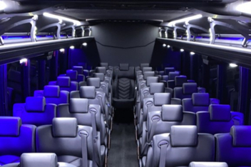 Independence Charter Bus Interior