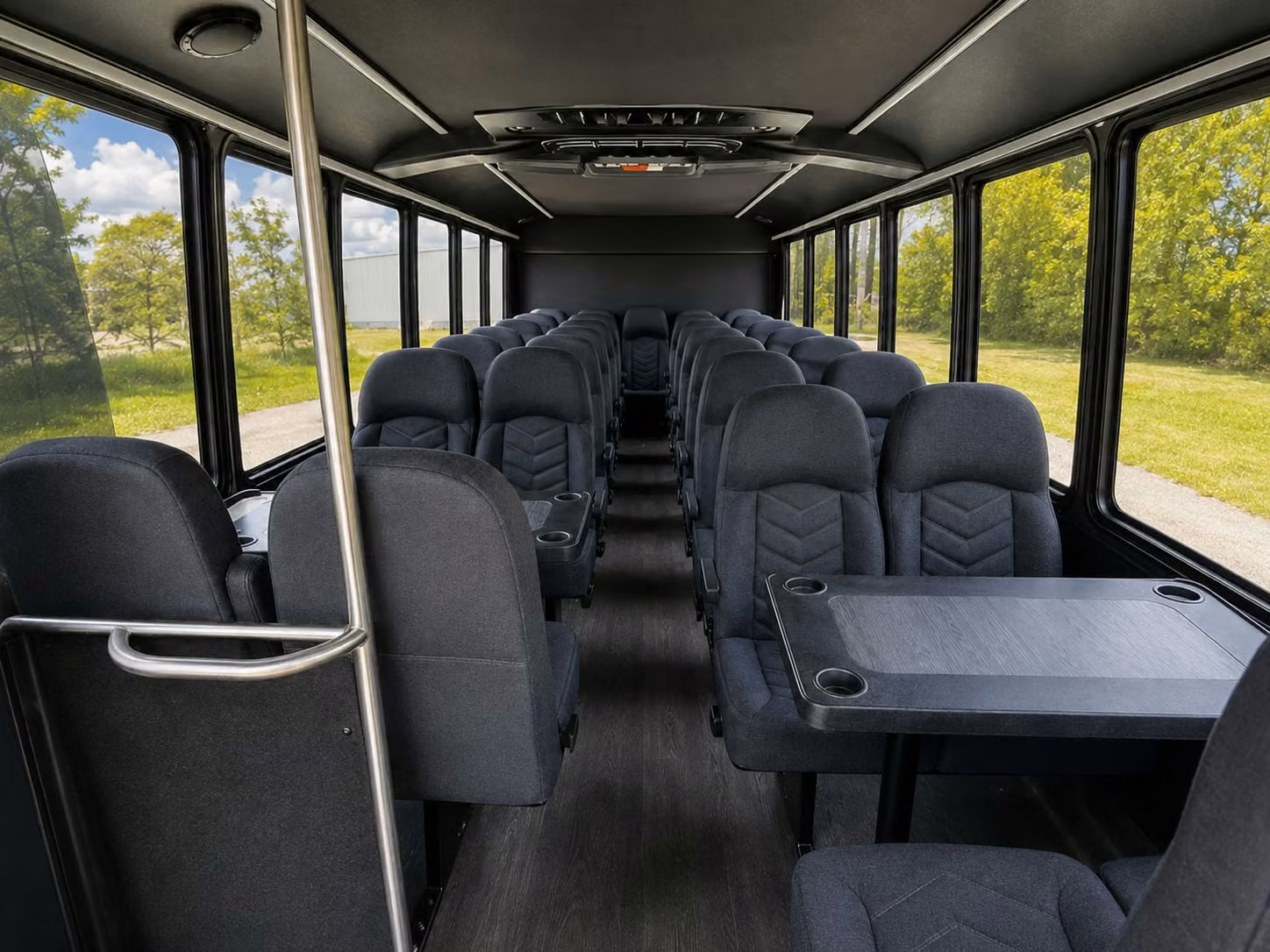 20 passenger minibus inside