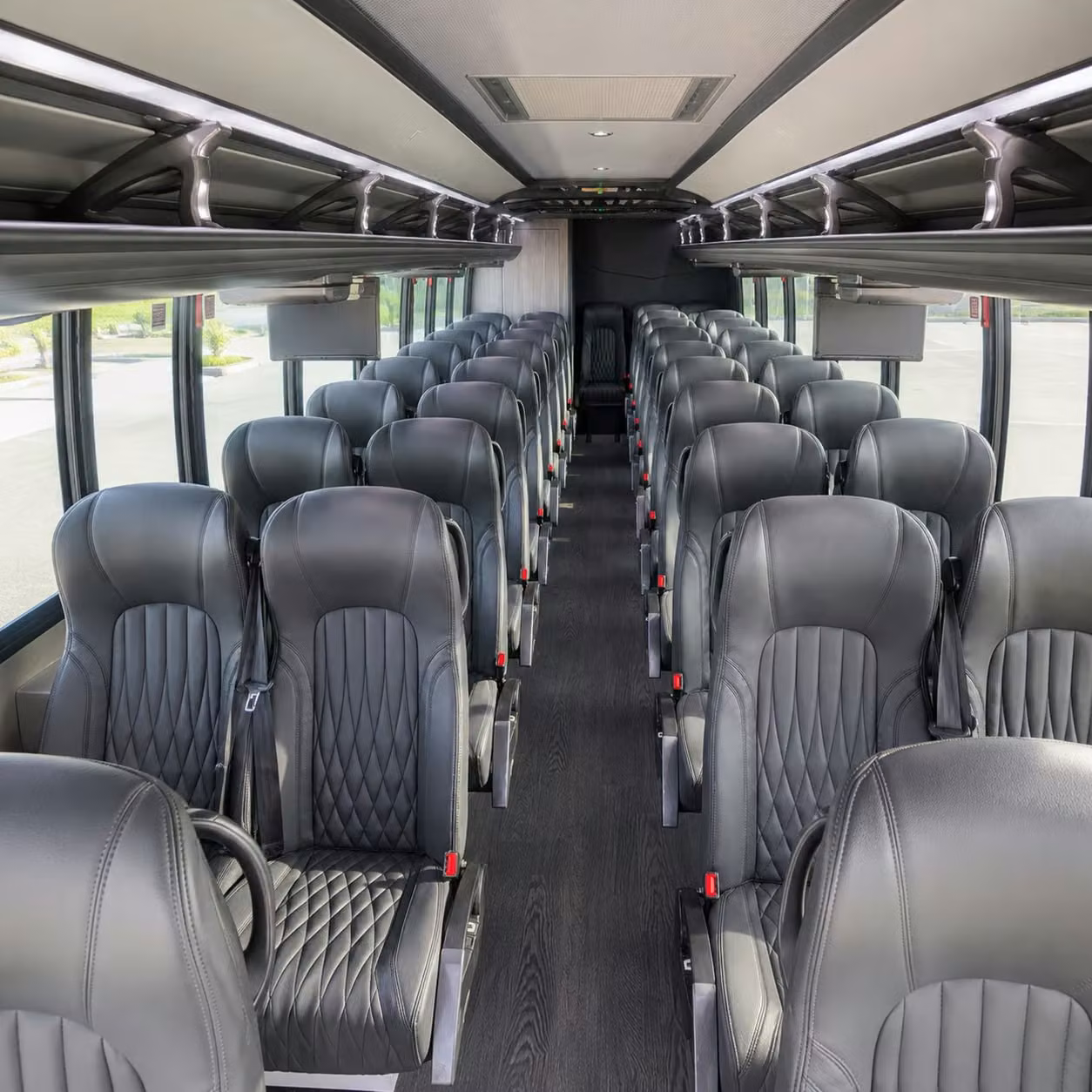 25 passenger minibus inside