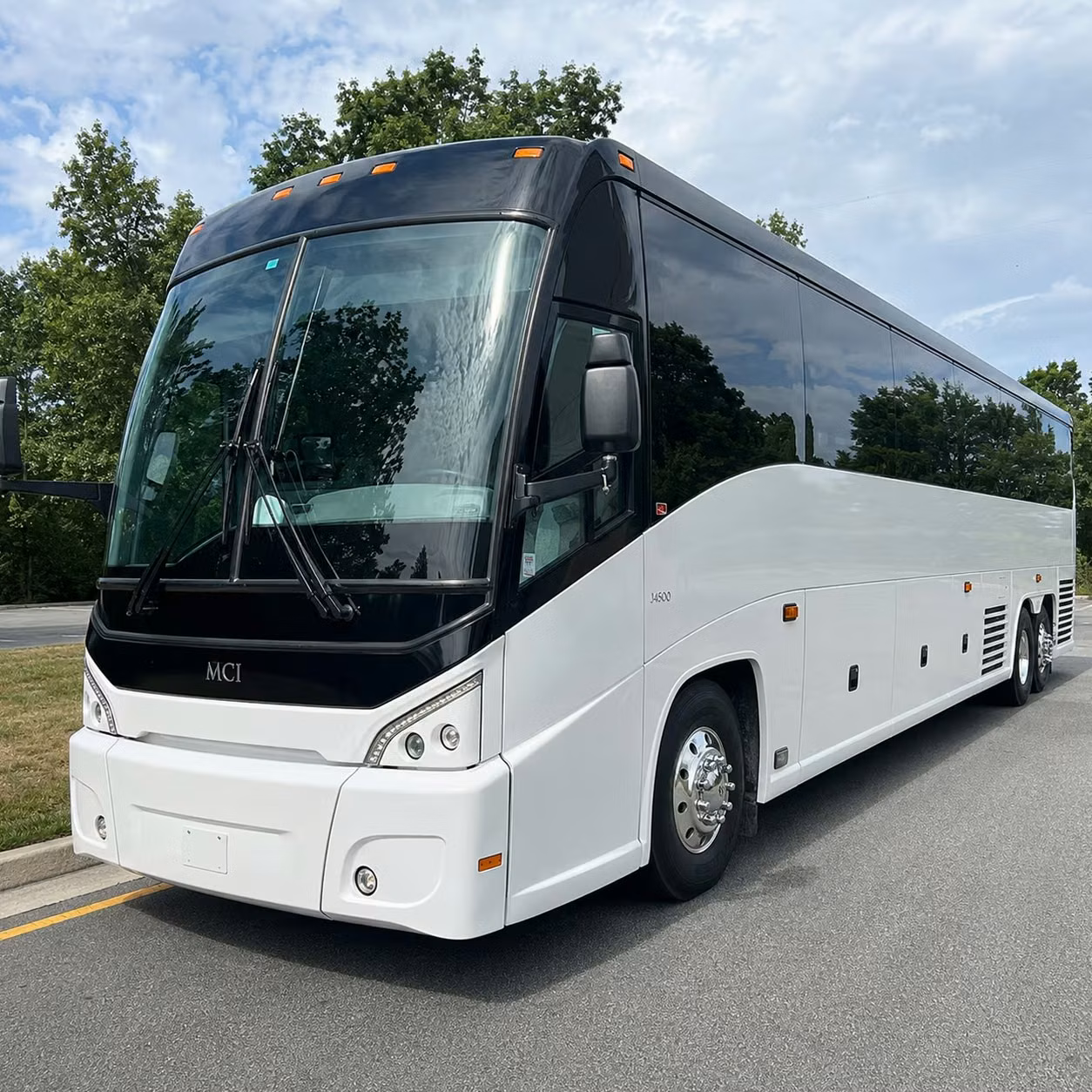 56 passenger charter bus