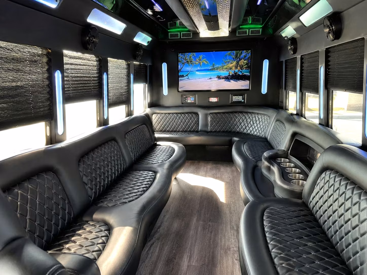 party buses for independence high school prom nights