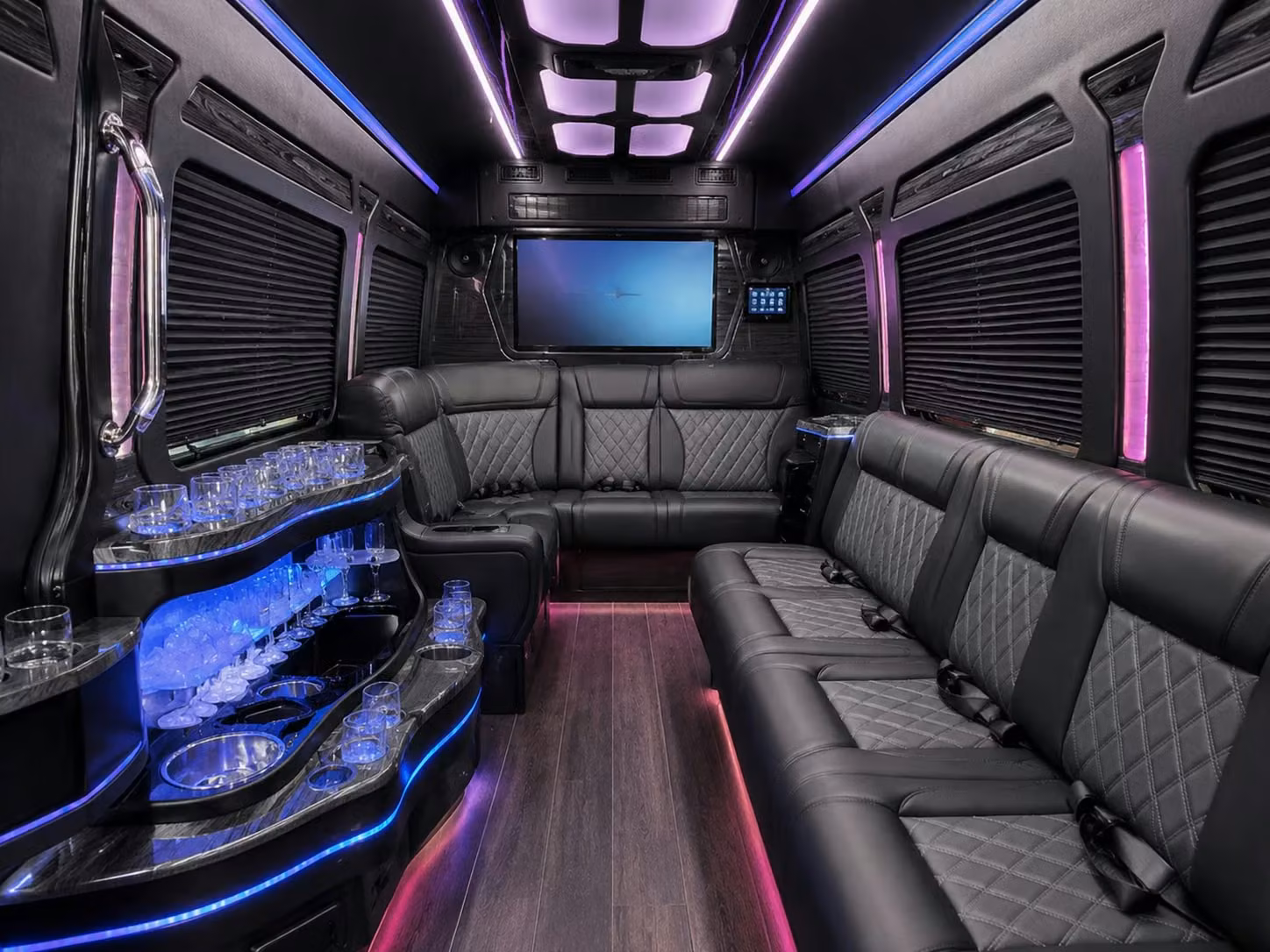 sprinter limousine inside