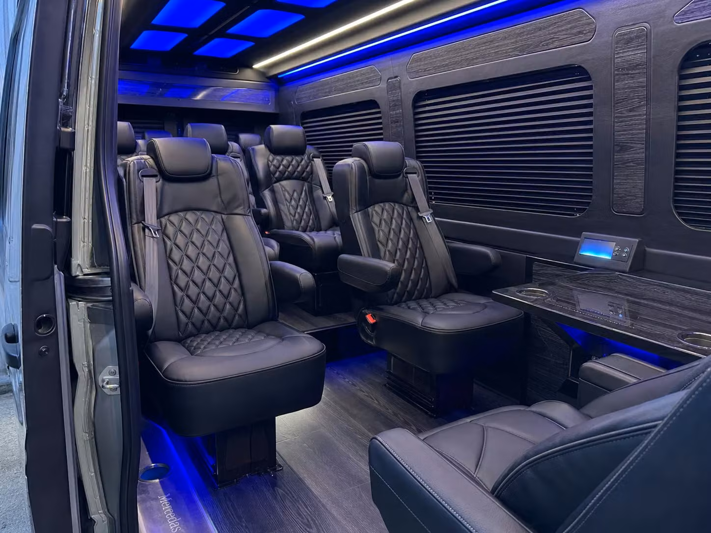 sprinter van transportation for groups and events across independence