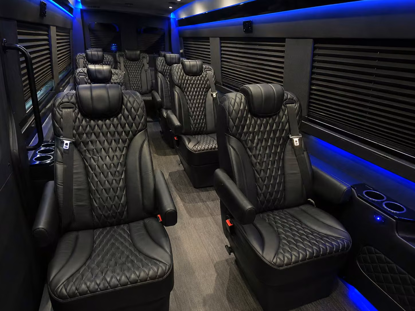 sprinter van with driver inside